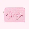 Stoney Clover Lane Hand Embroidered Custom 5 Word Large Pouch