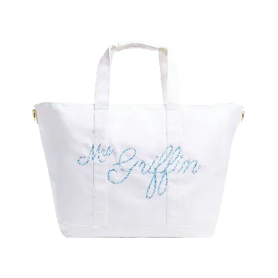Stoney Clover Lane Hand Embroidered Custom Name Classic Tote