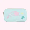 Stoney Clover Lane Hand Embroidered Custom Shooting Star Small Pouch