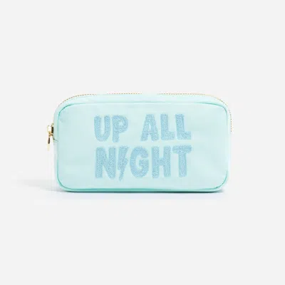 Stoney Clover Lane Hand Embroidered Up All Night Small Pouch