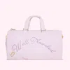 Stoney Clover Lane Hand Embroidered Well Traveled Duffle