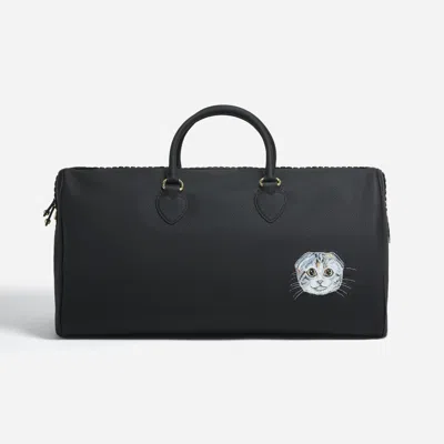 Stoney Clover Lane Hand Painted Pet Face Brighton Duffle Bag