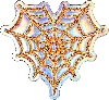 Stoney Clover Lane Heart Spider Web Patch