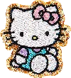Stoney Clover Lane Hello Kitty Lounging Patch