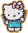 Stoney Clover Lane Hello Kitty Waving Patch