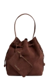 Stoney Clover Lane Henrietta Bucket Bag In Brown