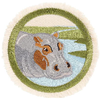Stoney Clover Lane Hippo Patch