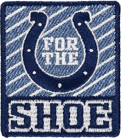 Stoney Clover Lane Indianapolis Colts Patch In Blue