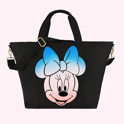 Stoney Clover Lane Iridescent Disney Minnie Tote In Black