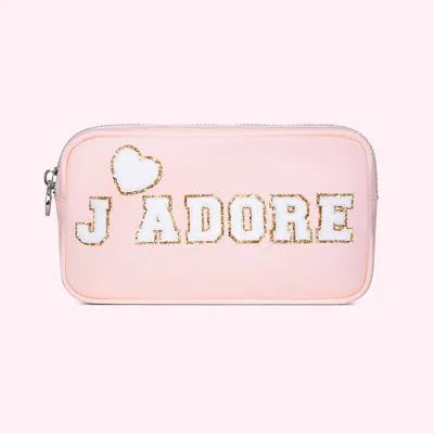 Stoney Clover Lane J'adore Small Pouch In Pink
