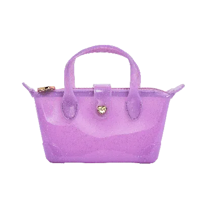 Stoney Clover Lane Jelly Pouchette Crossbody Bag 01 In Purple