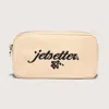 Stoney Clover Lane Jetsetter Embroidered Small Pouch
