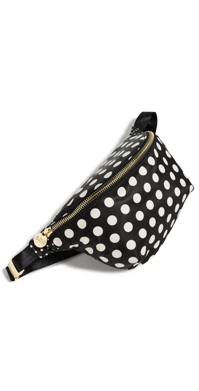 Stoney Clover Lane Jumbo Fanny Pack Small Dot Black Base