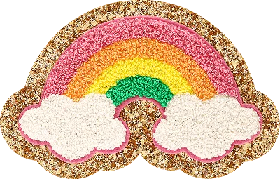 Stoney Clover Lane Jumbo Rainbow Patch In Multi