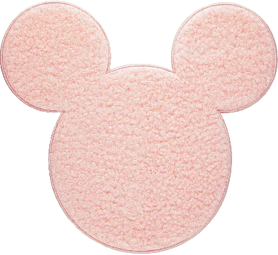 Stoney Clover Lane Jumbo Sherpa Mickey Mouse Patch In Pink