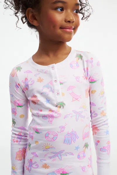 Stoney Clover Lane Kids Hotel Tropical Pajamas