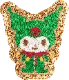 Stoney Clover Lane Kuromi Holiday Patch