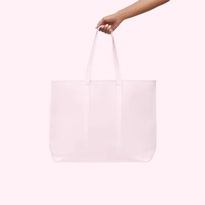 Stoney Clover Lane Large Canvas Tote In Pink