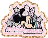 Stoney Clover Lane Large Minnie Mouse Rainbow Patch