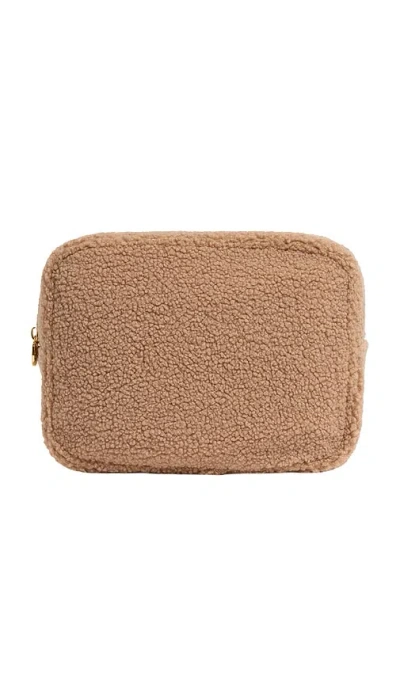 Stoney Clover Lane Large Pouch In Sherpa
