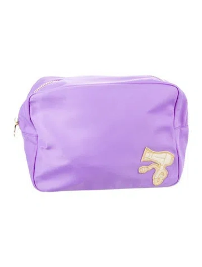 Pre-owned Stoney Clover Lane Large Pouch In Purple