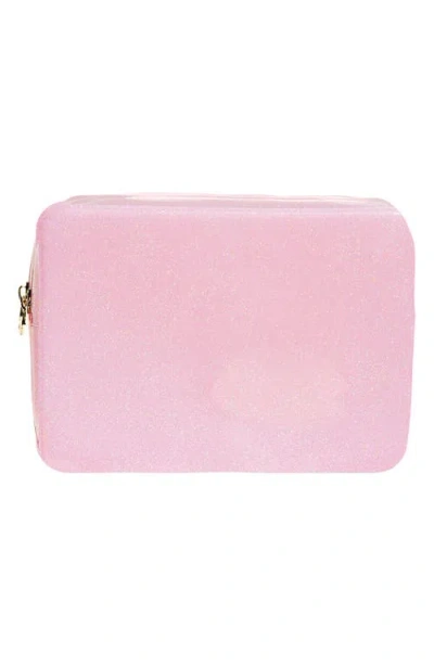 STONEY CLOVER LANE STONEY CLOVER LANE LARGE SPARKLE CLEAR POUCH