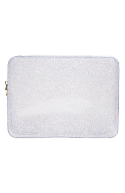 STONEY CLOVER LANE STONEY CLOVER LANE LARGE SPARKLE CLEAR POUCH