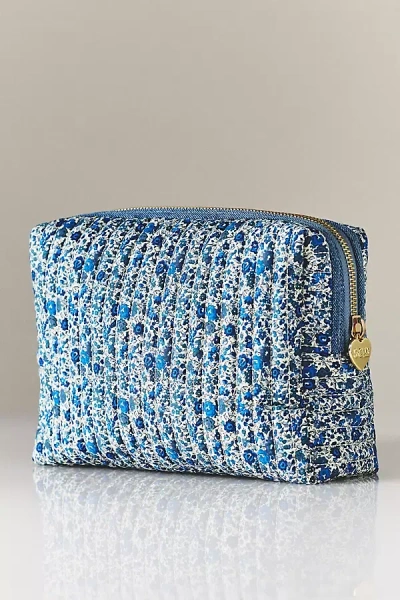 Stoney Clover Lane Large T-seam Pouch In Blue