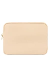 Stoney Clover Lane Large Zip Pouch In Sand