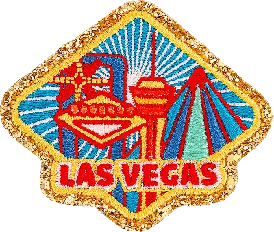 Stoney Clover Lane Las Vegas Patch In Blue