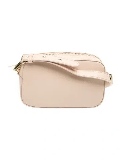 Pre-owned Stoney Clover Lane Leather Crossbody Bag In Neutrals