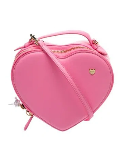 Pre-owned Stoney Clover Lane Leather Crossbody Bag In Pink