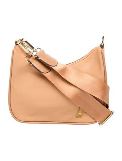 Pre-owned Stoney Clover Lane Leather Shoulder Bag In Neutrals