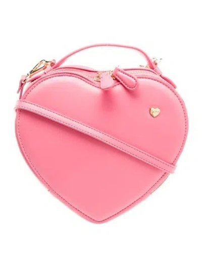 Pre-owned Stoney Clover Lane Leather Top Handle Bag In Pink