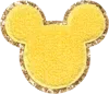 STONEY CLOVER LANE LEMON DISNEY MICKEY MOUSE GLITTER PATCH