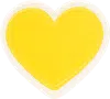 Stoney Clover Lane Lemon Rolled Embroidery Heart Patch