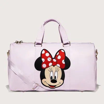 Stoney Clover Lane Lilac Duffle With Jumbo Disney Minnie Patch