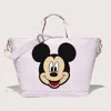 Stoney Clover Lane Lilac Tote With Jumbo Disney Mickey Patch