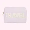 STONEY CLOVER LANE LILAC TRAVEL LARGE POUCH