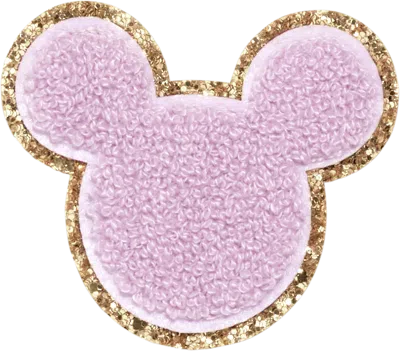 Stoney Clover Lane Lilac Disney Mickey Mouse Glitter Patch In Red