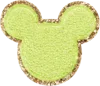 STONEY CLOVER LANE LIME DISNEY MICKEY MOUSE GLITTER PATCH