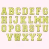 Stoney Clover Lane Lime Glitter Varsity Letter Patch