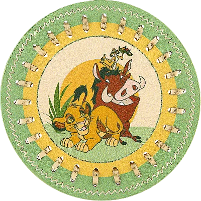 Stoney Clover Lane Lion King Friends Patch
