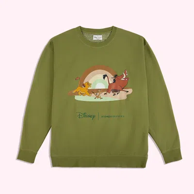 Stoney Clover Lane Lion King Green Sweatshirt