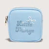 Stoney Clover Lane Little Things Embroidered Mini Pouch