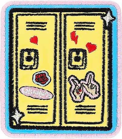 Stoney Clover Lane Lockers Patch In Yellow