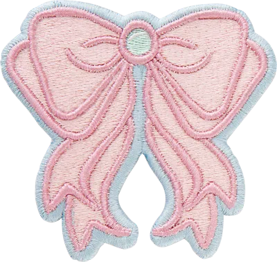 Stoney Clover Lane Long Bow Patch In Pink