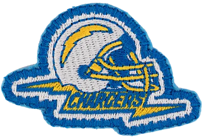 Stoney Clover Lane Los Angeles Chargers Patch In Blue