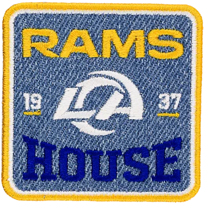 Stoney Clover Lane Los Angeles Rams Patch In Blue
