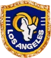 STONEY CLOVER LANE LOS ANGELES RAMS PATCH